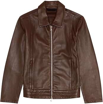 コート LOW CLASSIC : 24FW / CREASED LEATHER COAT (BROWN) Low Classic Creased Jacket In Brown - 60% Off | Editorialist
