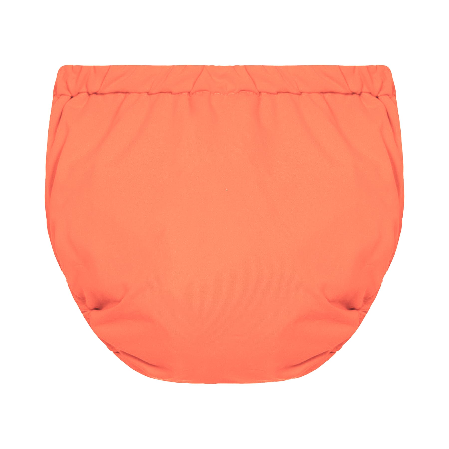 Pañal de natación para bebé, niño y niña, pañales de natación reutilizables, reutilizables, bañadores para niñas, 2 unidades, color naranja y rosa, 2-3 años