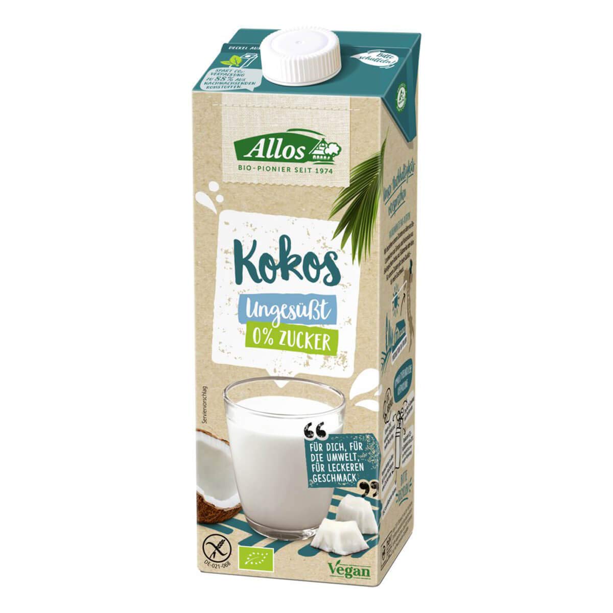 Allos - Kokos Drink - 1 l - 6er Pack