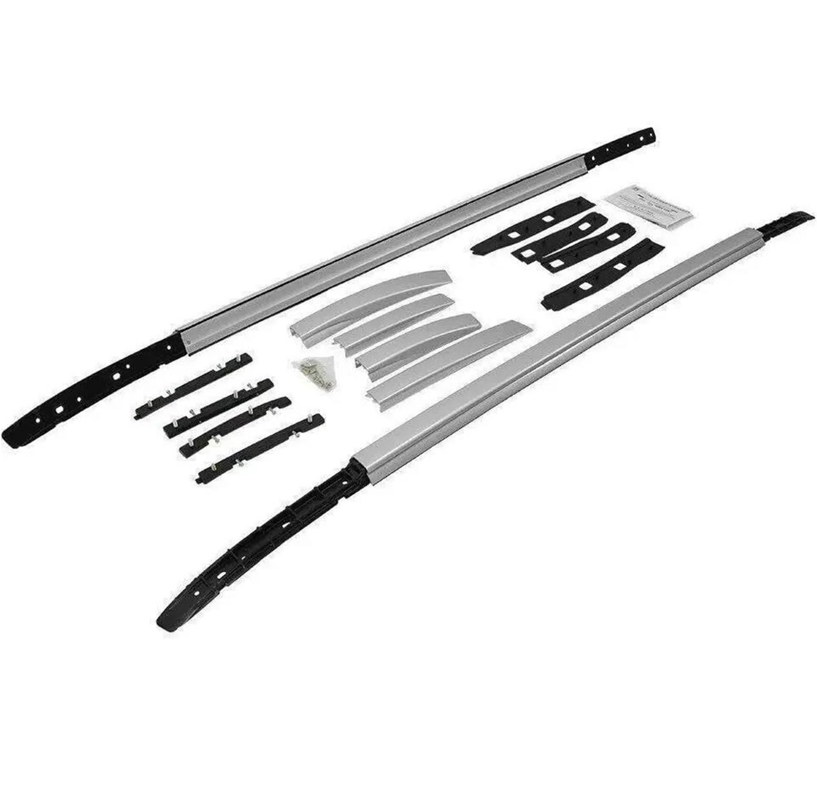 2Pcs For Mitsubishi For Outlander 2013 2014 2015 2016 2017 2018 2019 2020 2021 Aluminum Rail Rack Cross Bar Crossbar Roof Rack