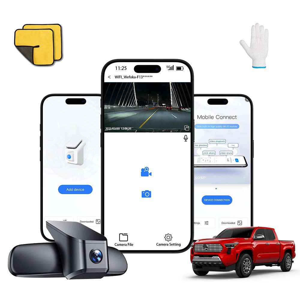 WEFOKA F10 4K Dash Cam