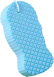 Esponja De Banho 3D Esfoliante Macia Para Remoção De Pele Morta (Azul)