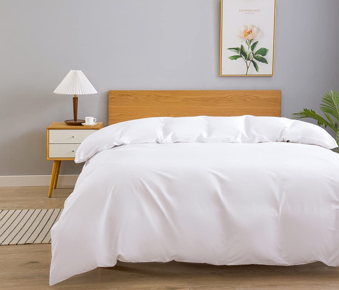 Amazon｜掛けふとんカバー キング 230x210cm 綿100％ 掛け布団用カバー