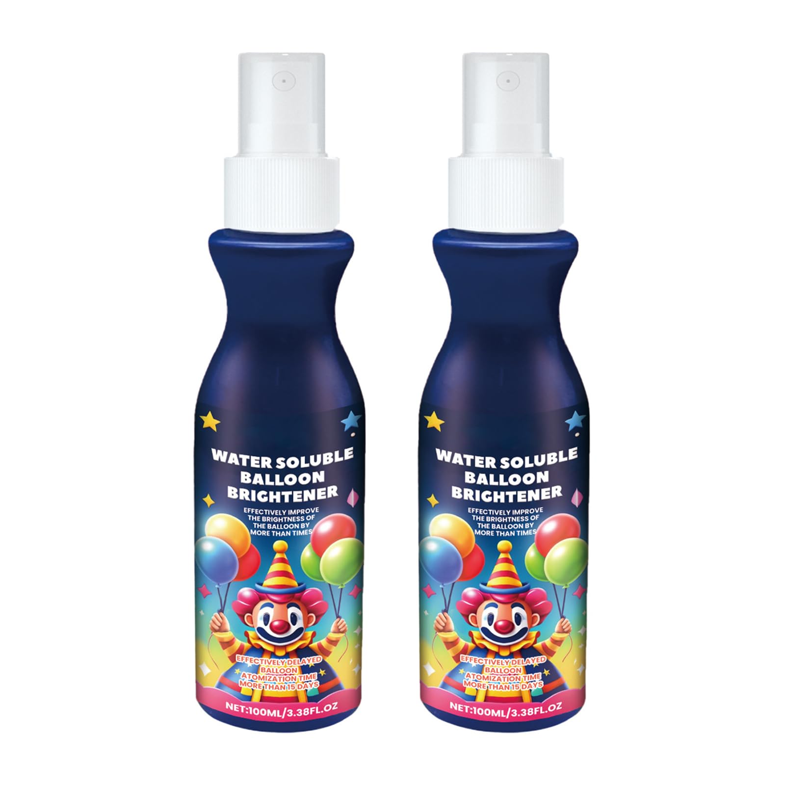 Hsioluted 100ml Latex Balloon Brightener Spray Balloons Brightening Spray for Weddings and Birthdays Balloon Gloss Enhancer Balloons