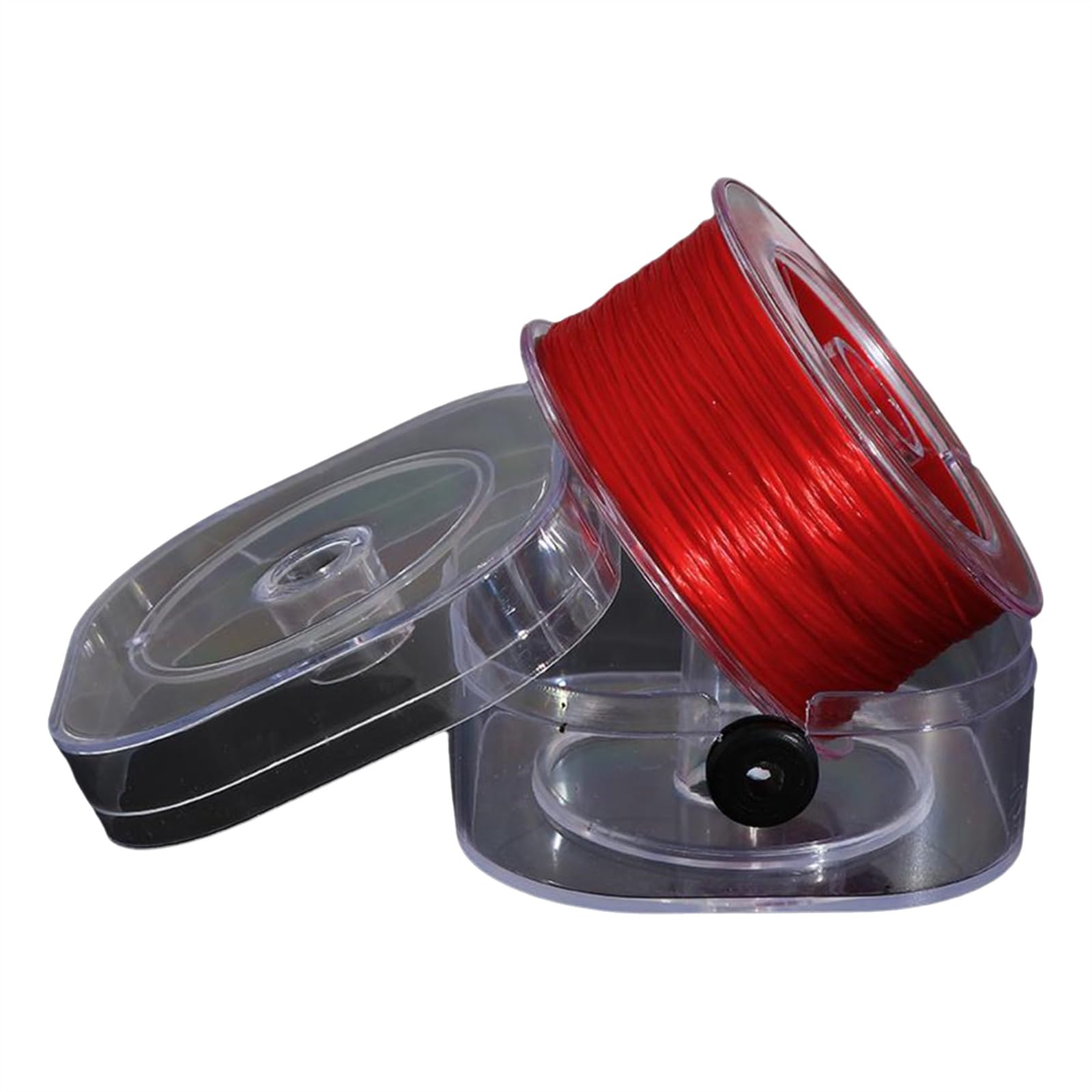 Tsophreniq 100M Elastic String Bracelets Thread Flat Stretchy String for, 0.7mm Beading Cord Elastic Thread Making Supplies