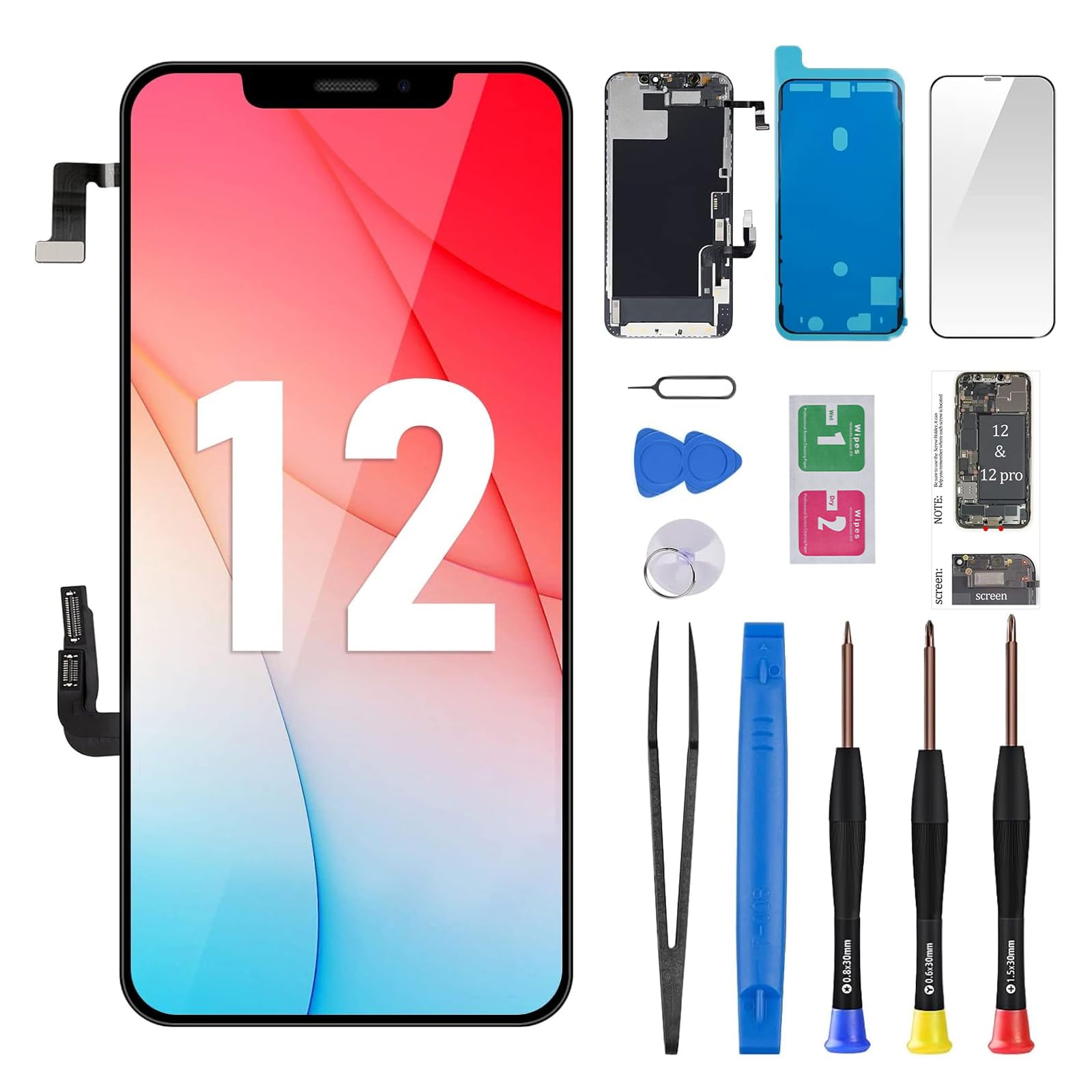iPhone - tami Amazon.com: Csbhbin for iPhone 12/12 Pro Screen Replacement