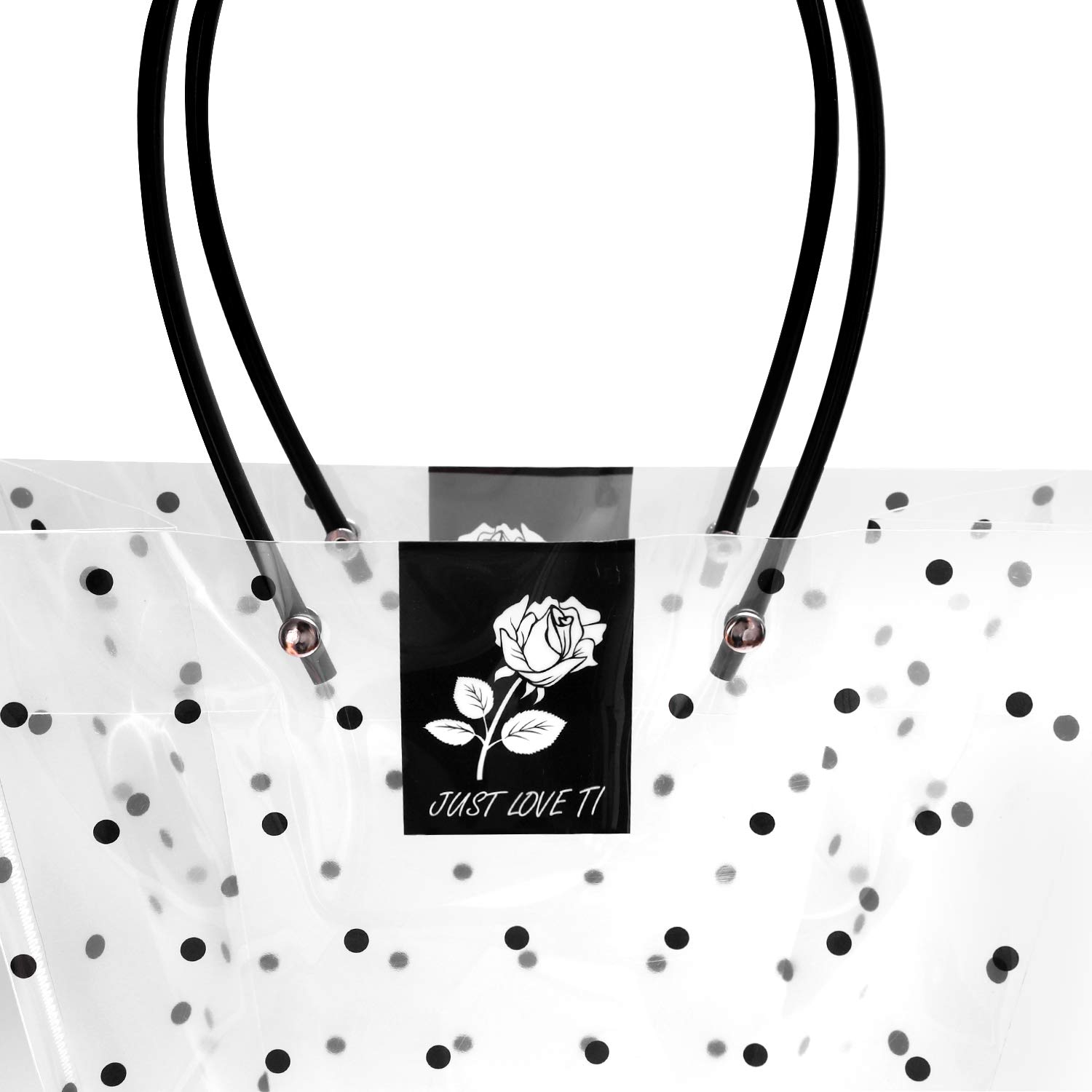 Amazon | 花束 ラッピング袋 10枚 ギフトバッグ 手提げバッグ 防水