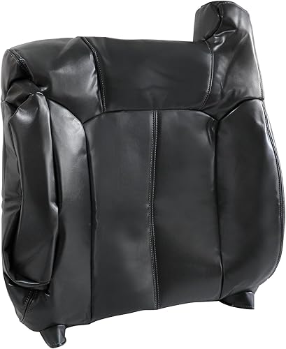 Miniatura 2 de NLQR Fundas de asiento de repuesto para parte inferior y trasera del lado del conductor y cojín de espuma inferior compatible con Chevy GMC 1999