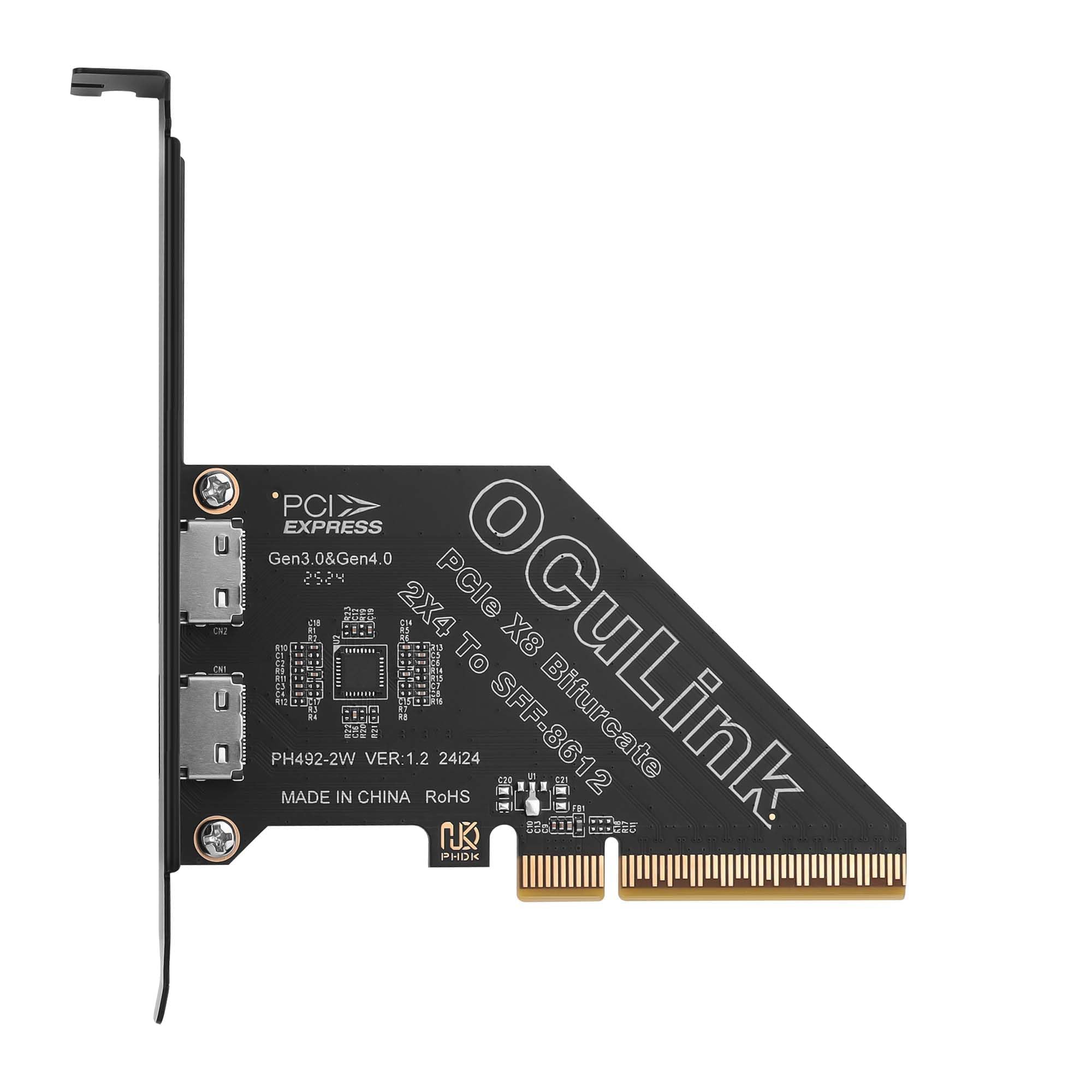 PCIe X4 4.0 Oculink SFF8611&8612 Expansion Card External USB SSD External Graphics Card-picture-12