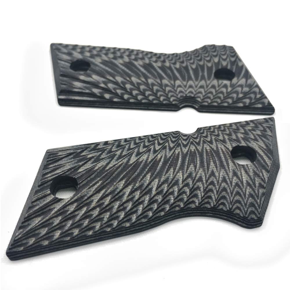 Cool Hand G10 Grips For CZ 2075 RAMI - Checkered Diamond Cut Thin Gun Grips