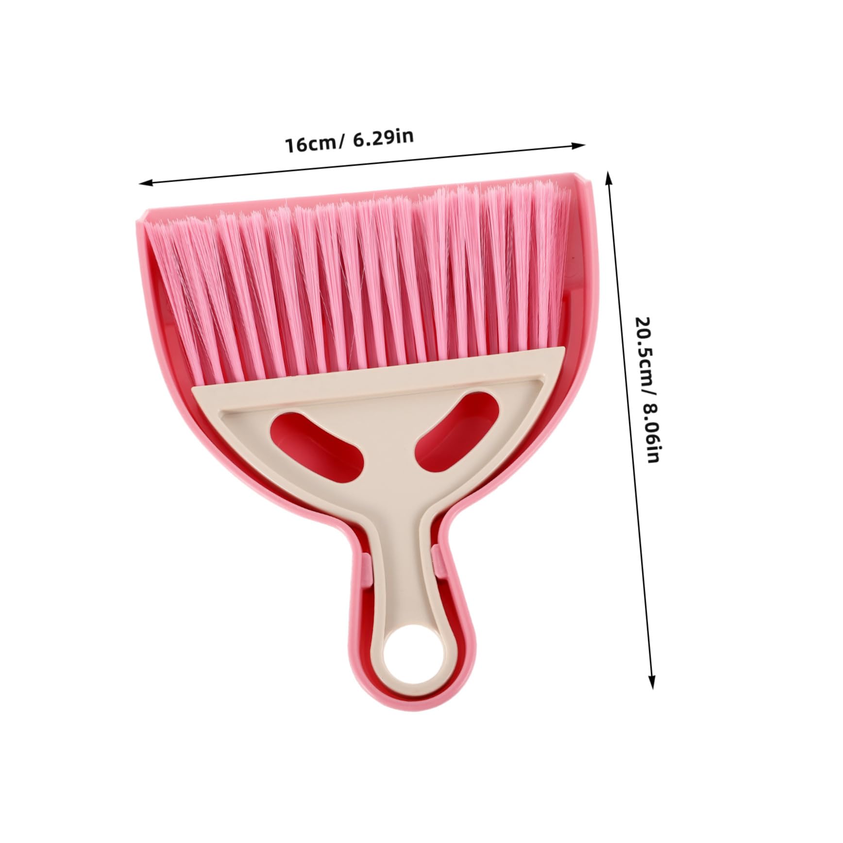 Cabilock Ergonomic Cleaning Tools Small Broom Dustpan Set for Easy Desktop Cleanup