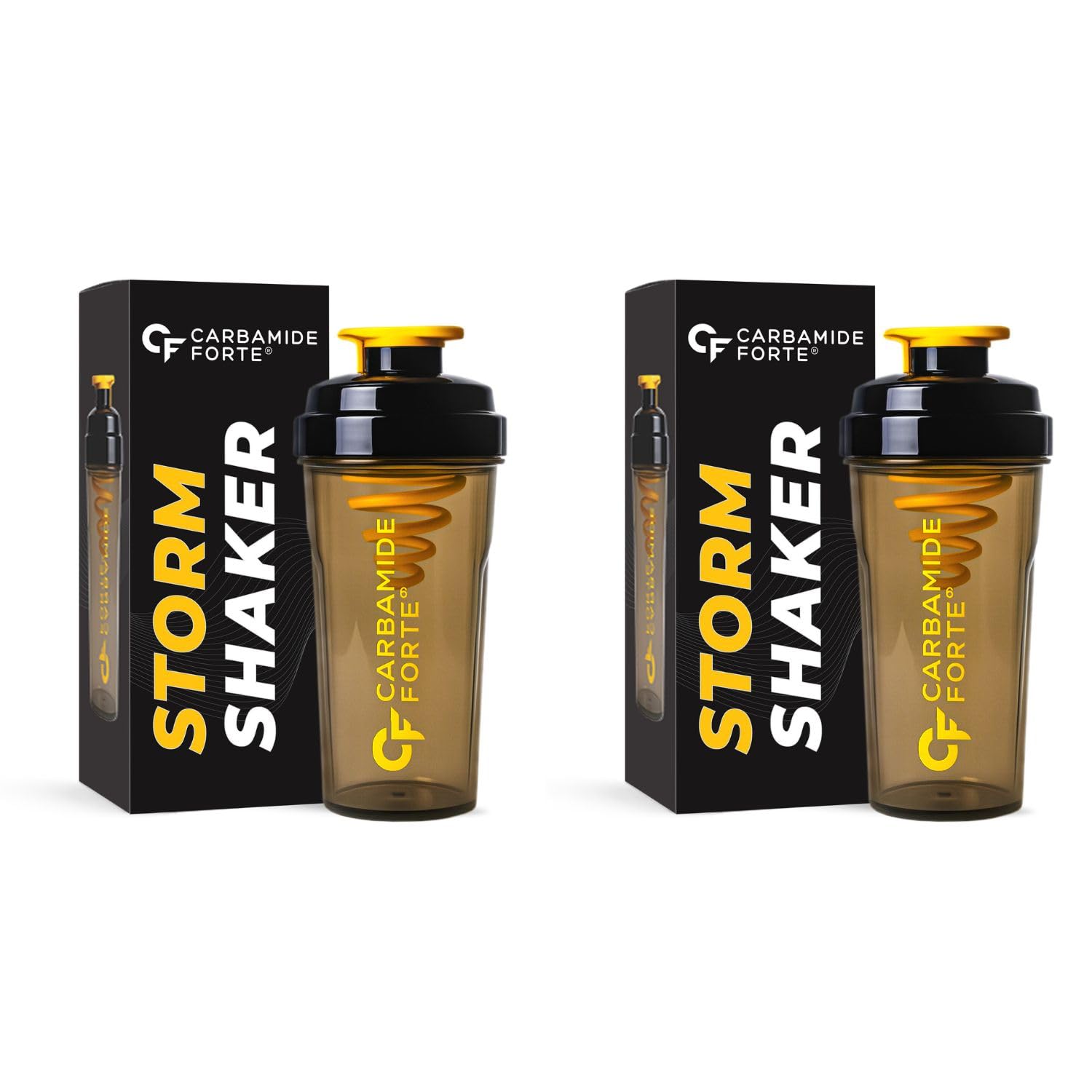 Carbamide Forte Stainless Steel Shaker for Gym Bottle | Protein Shaker Bottles | 100% Leakproof Guarantee Protein Sipper Bottle | Pre Workout Steel With Measurement 700 ml Black (Pack of 2)-image-37