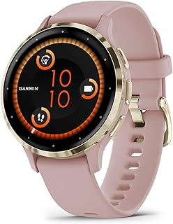 Garmin Venu 3S 41 mm Fitness Smartwatch, 1.2 Inch AMOLED Touch Display, Up to 10 Days Battery Life, 30+ Sports Apps, Bluetooth Telephony and Voice Assistance, Music, GarminPay, Wheelchair Mode