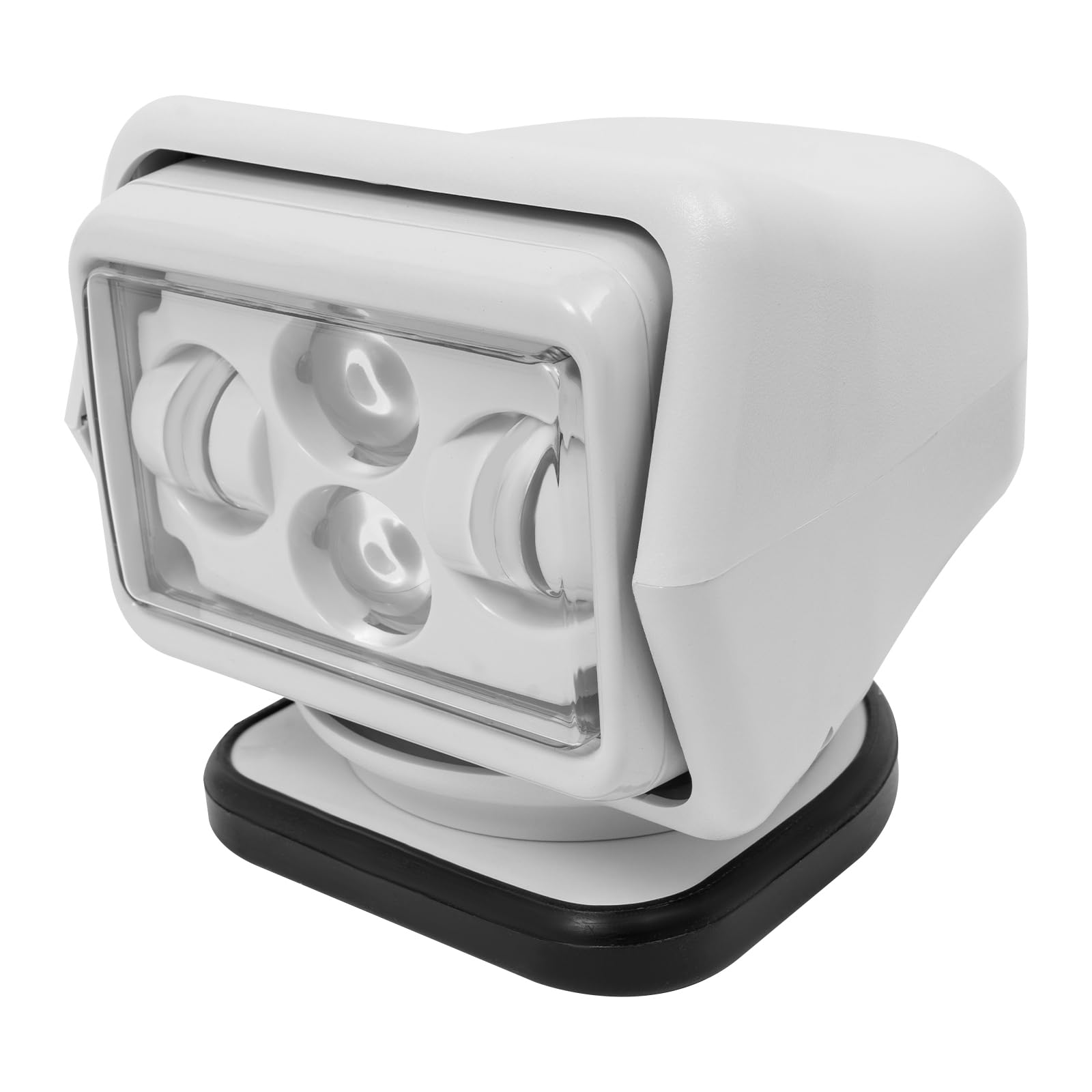LED Suchscheinwerfer, LED Arbeitsscheinwerfer mit Fernbedienung, 60W 600m 8000LM, IP67 Wasserdicht 360° Drehbar, Arbeitsleuchte Funkfernsteuerbar für Geländewagen ATV Trucks Boote (Weiß)