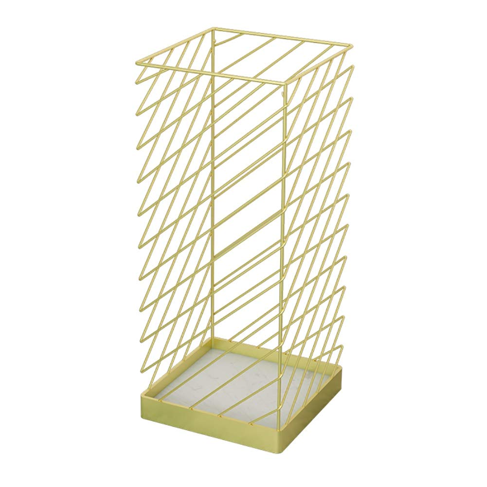 Gonmdopy D Umbrella Stan, Househol Umbrella Stan, Square Metal Umbrella Rack For Home Office