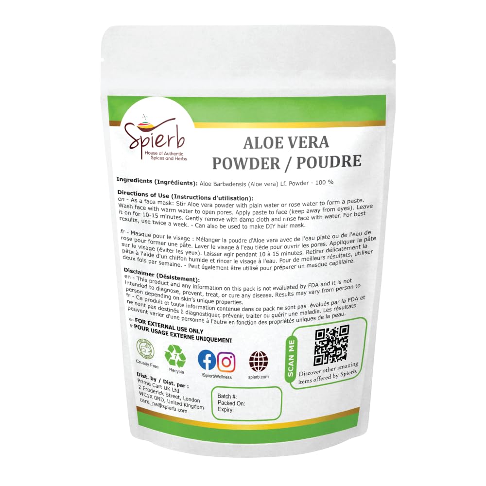 Aloe Vera Proszek - 250 gm