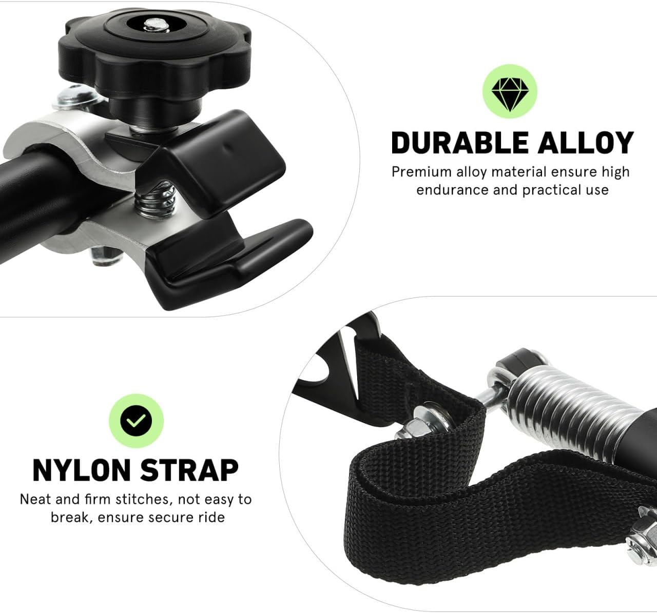 Gadpiparty Bike Trailer Hitch, Bike Trailer Connector,Universal Coupler Aluminum Alloy Connector, Install Stable Mount for Electric and Folding