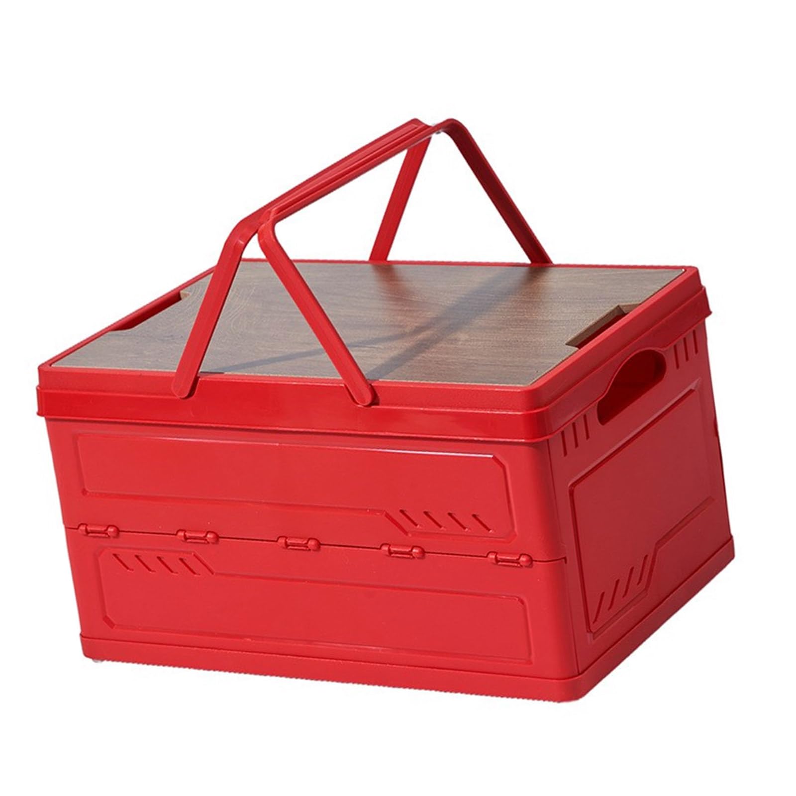 carotoe Space Efficient Foldable Storage Container with Easy Carry Handles Ideal for Small Homes or Renters Multipurpose Storage Container