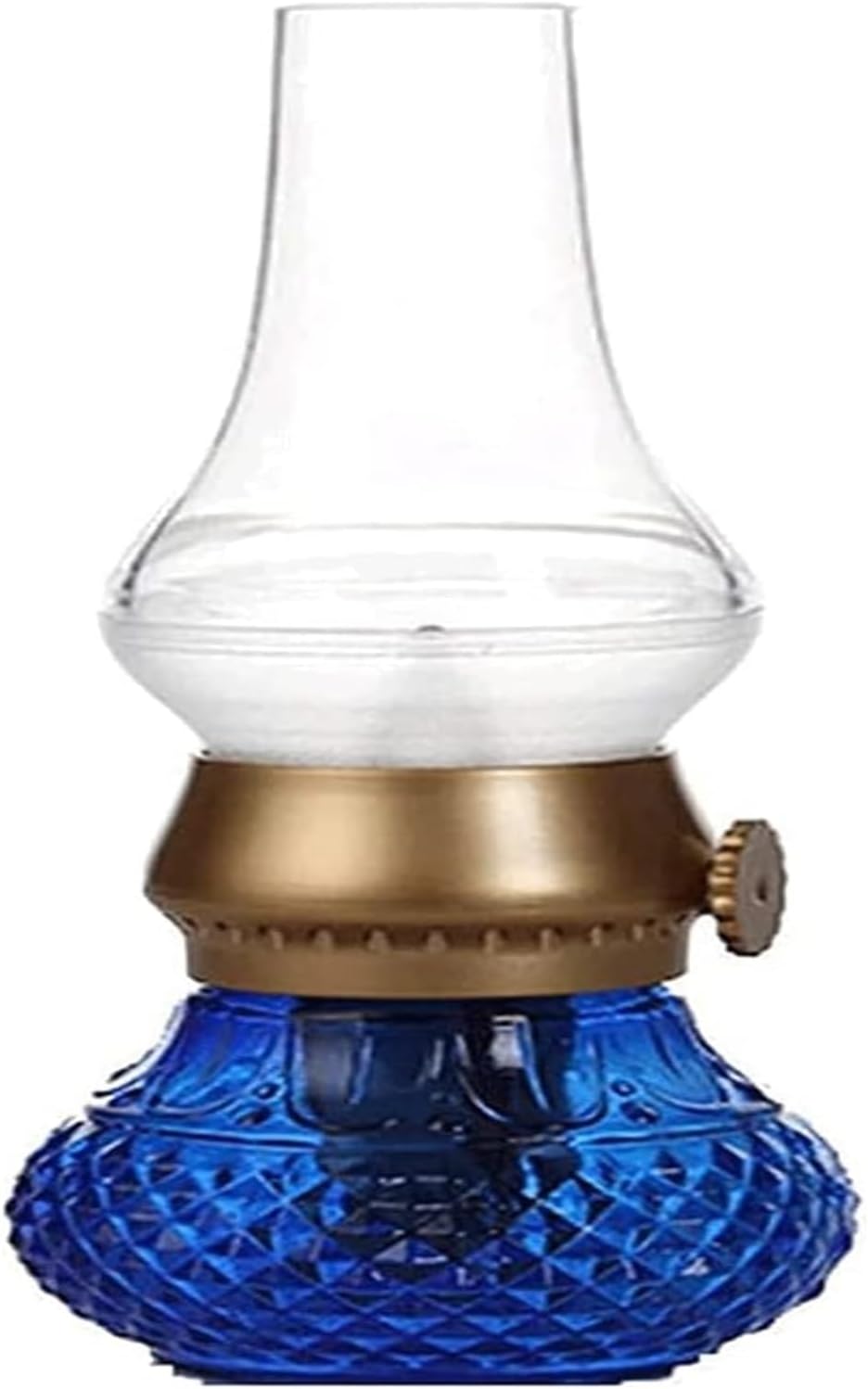 Oil Lamps Led Flameless Kerosene Lamp with Blow On/Off Control Dimmable Desk Lamp Oil Lamps Rechargeable Night Light Hurricane Lamp Retro Churches Lamp