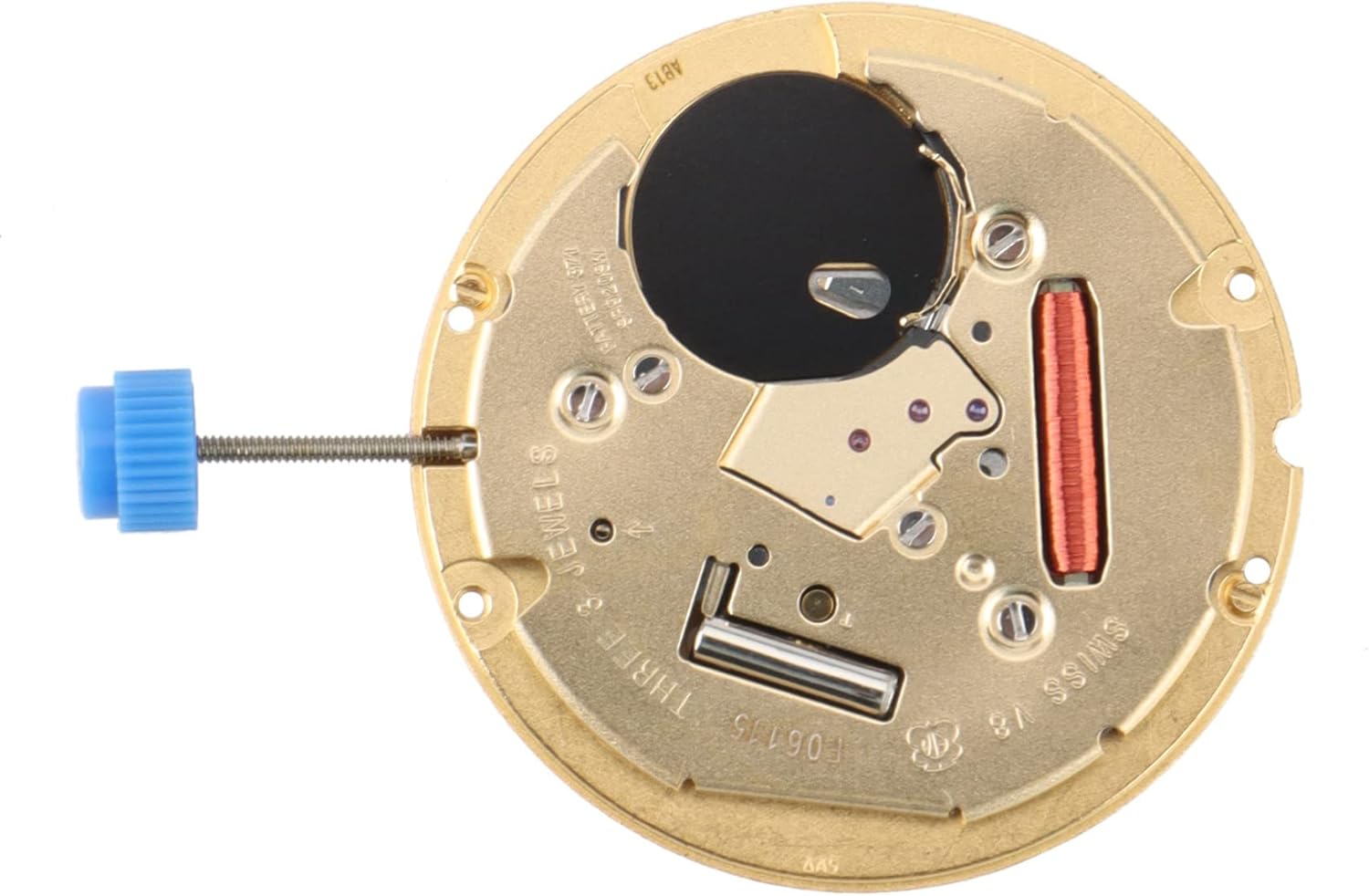 for ETA F06.111 and F06.115 Watch Quartz Movement Date At 3' Watch Repair Parts and Adjusting Stem
