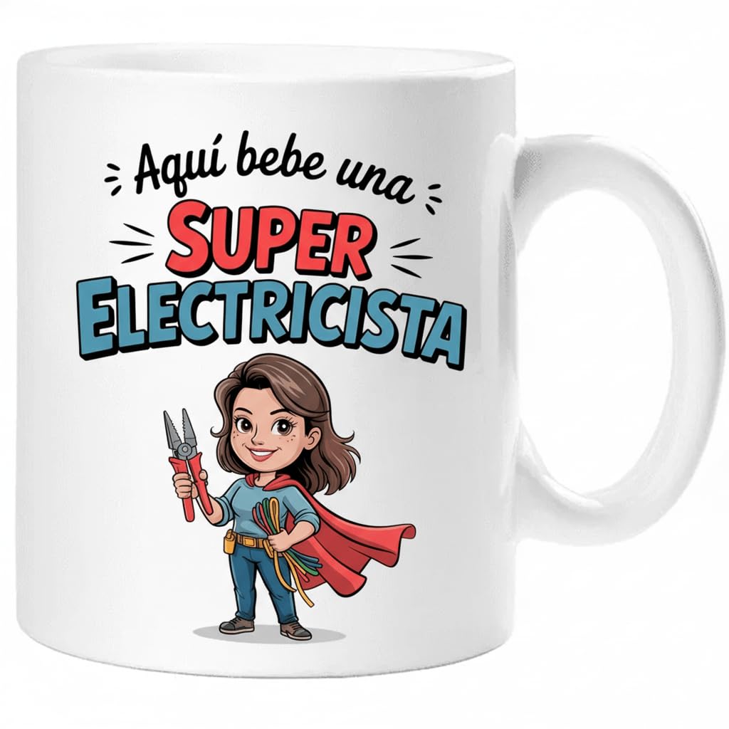 Taza SUPER POLICÍA – Regalo Original para POLICÍA | Taza de Cerámica 325ml con Diseño Superhéroe | Apta Microondas y Lavavajillas — view 43