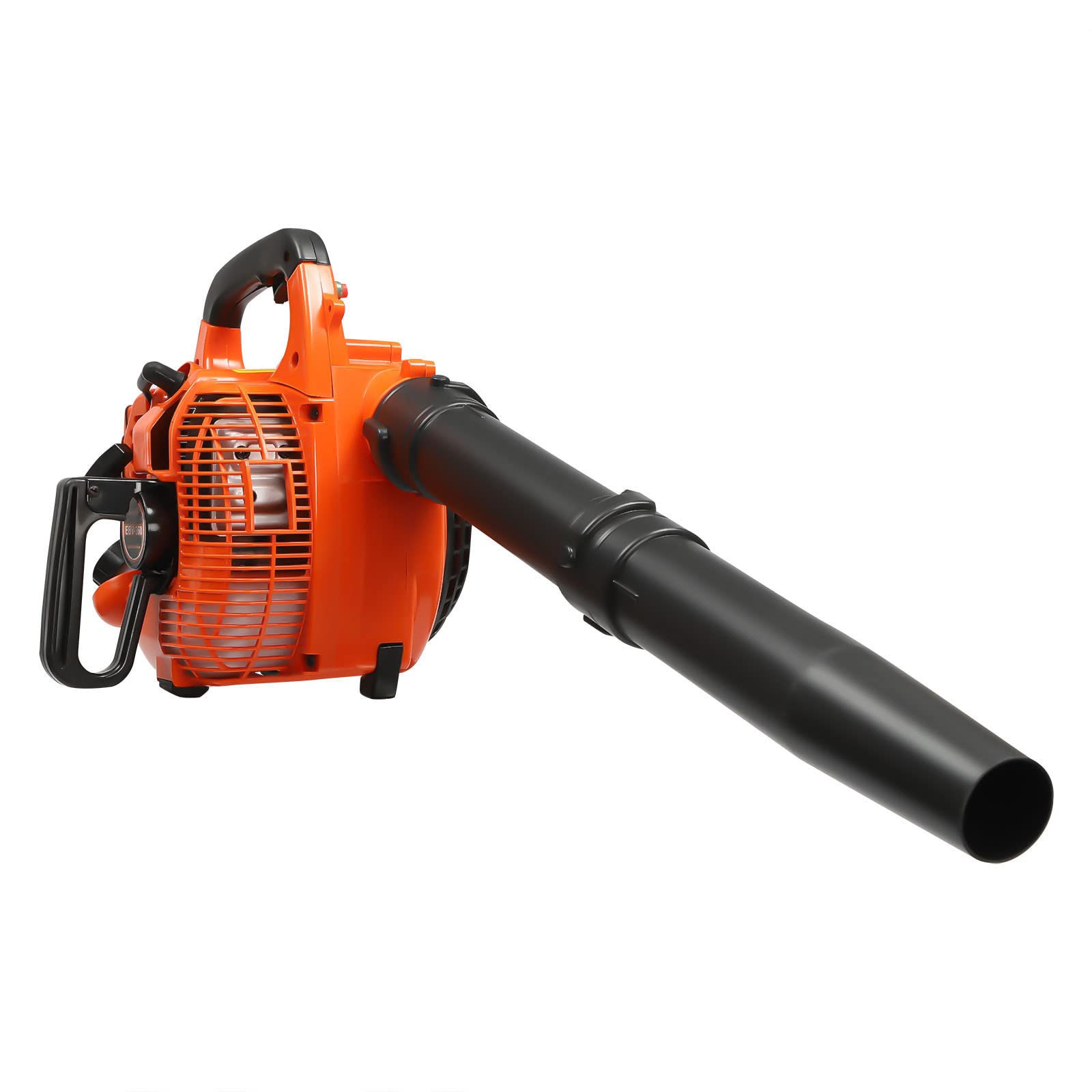 Soffiatore per foglie, 7500 W, aspiratore a benzina, 25,4 CC, 2 tempi, 7000 giri/min, con tubi di soffiaggio e sacco di raccolta, capacità del serbatoio del carburante da 1,2 l, soffiatore a foglia di
