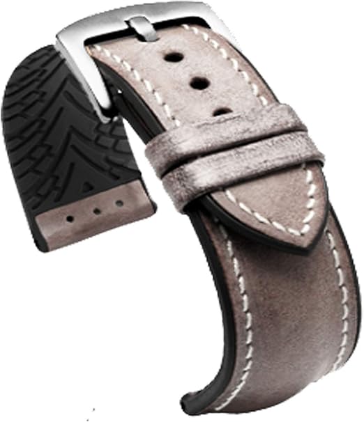 22mm black watch strap