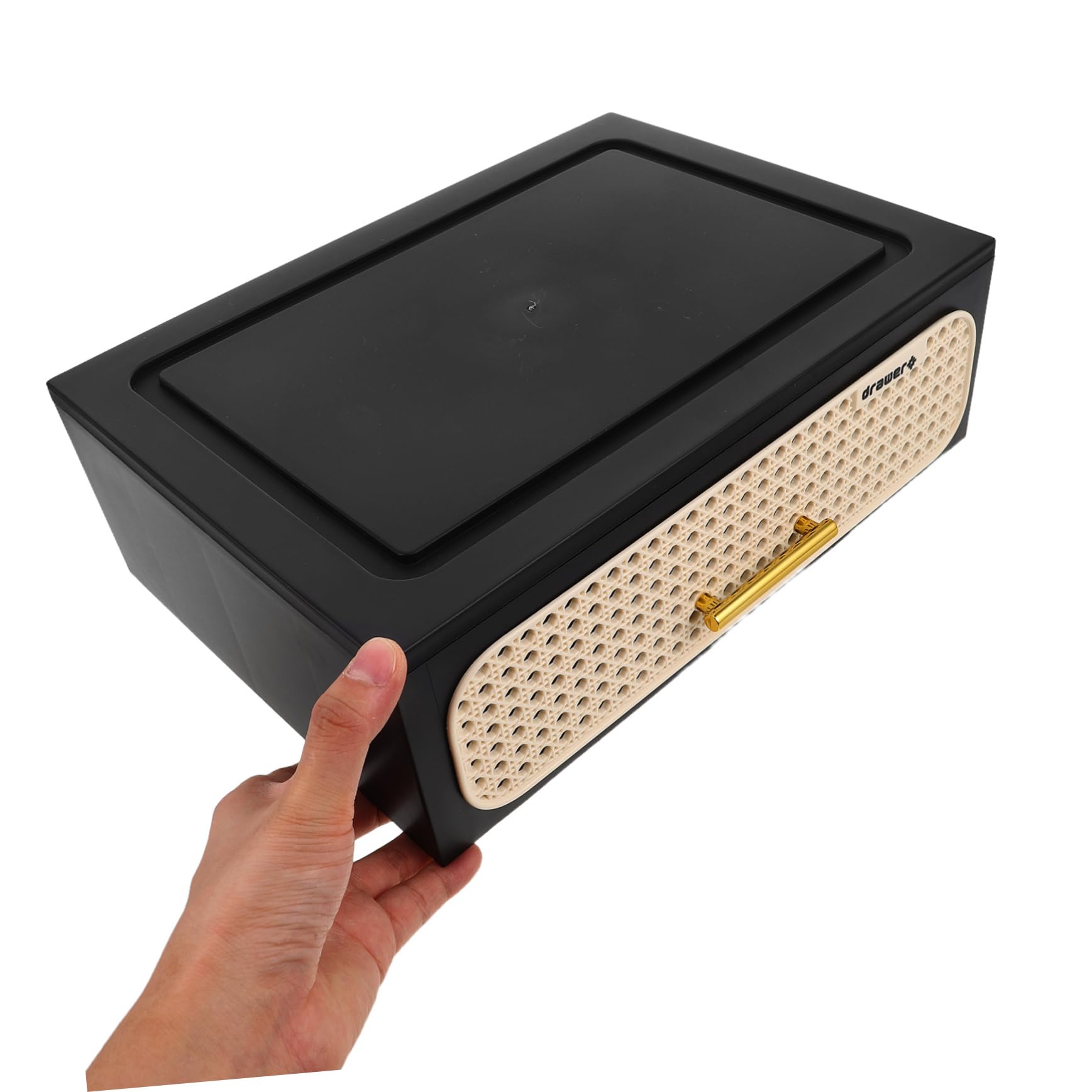 Veemoon Organizzatore per Trucchi Box Storage Salvaspazio per Cosmetici Rossetti e Accessori di Bellezza Adatto per Tavolo da Toeletta e Piccoli Spazi