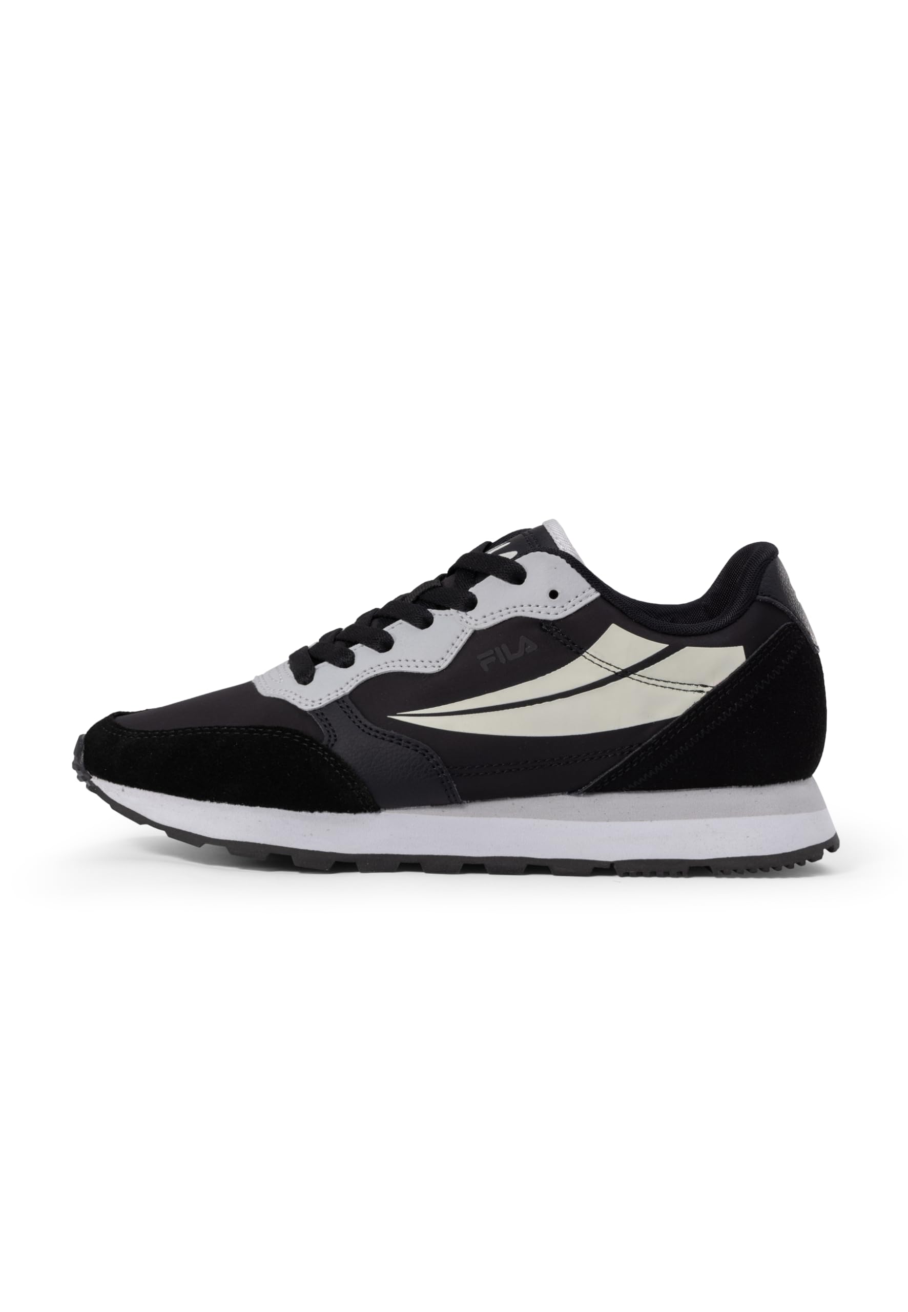 FILA Women's Hypert Wmn Trainers, Black Marshmallow, 3 UK