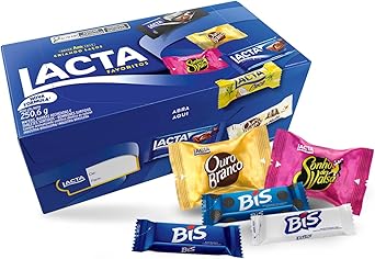 Lacta Favoritos - Caixa de variedades chocolates, 250,6g Menor preço em Lacta Favoritos - Caixa de variedades chocolates, 250,6g