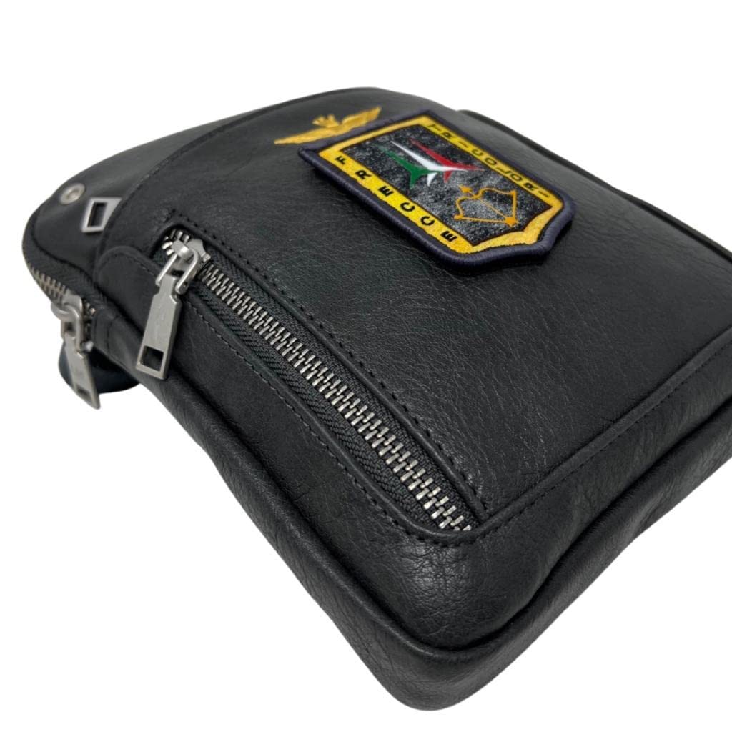 Aeronautica militare Borsello con tracolla regolabile AM-470