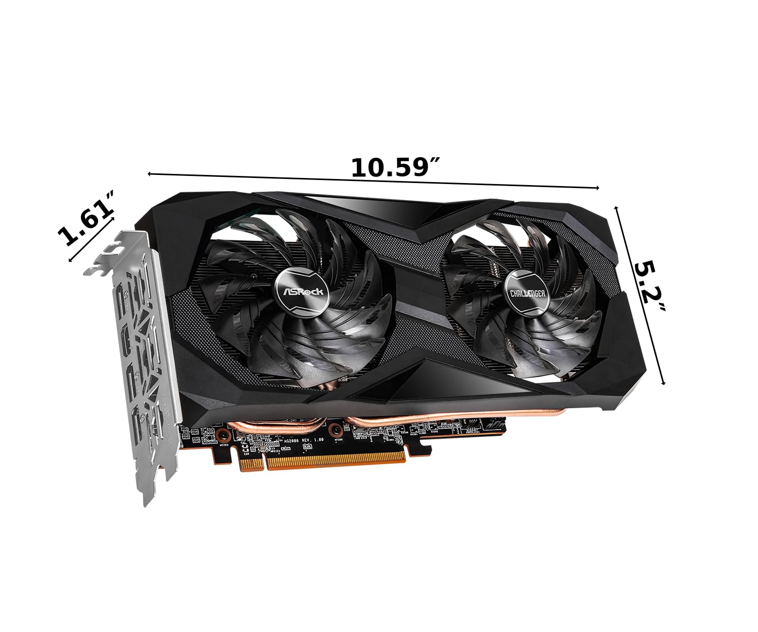 グラフィックボード・グラボ・ビデオカード ASRock RX6600XT 8GB OC Radeon RX 6600 XT Challenger Pro 8G OC | ASRock グラフィックボード