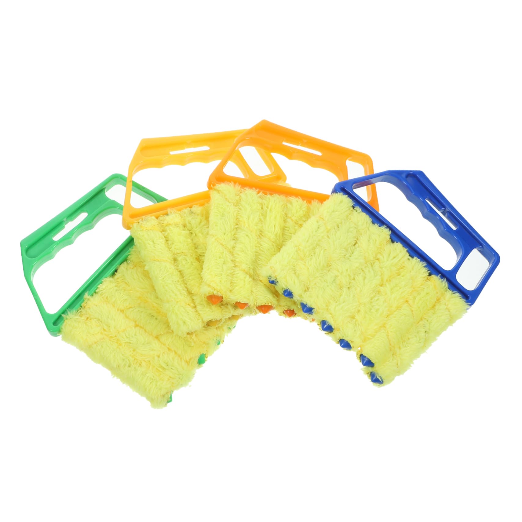 VALICLUD 5 Series 5 Juegos De Cepillos De Limpieza para Aire Acondicionado Limpiador De Persianas Plumero Cepillo para Limpiar Persianas Limpiador De Ventanas Suministros 4 Piezas x 5