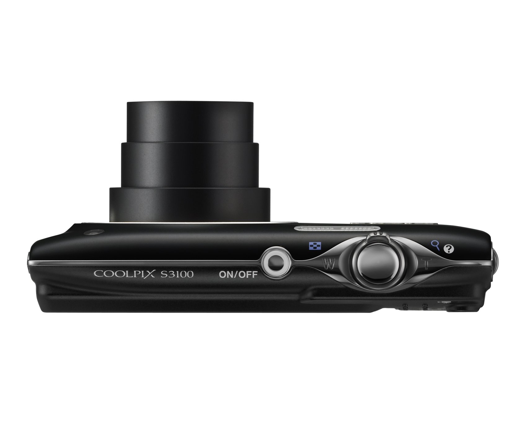 Nikon Coolpix S3100 Appareil photo numérique compact 14 Mpix Ecran 2,7" Zoom optique 5x Noir