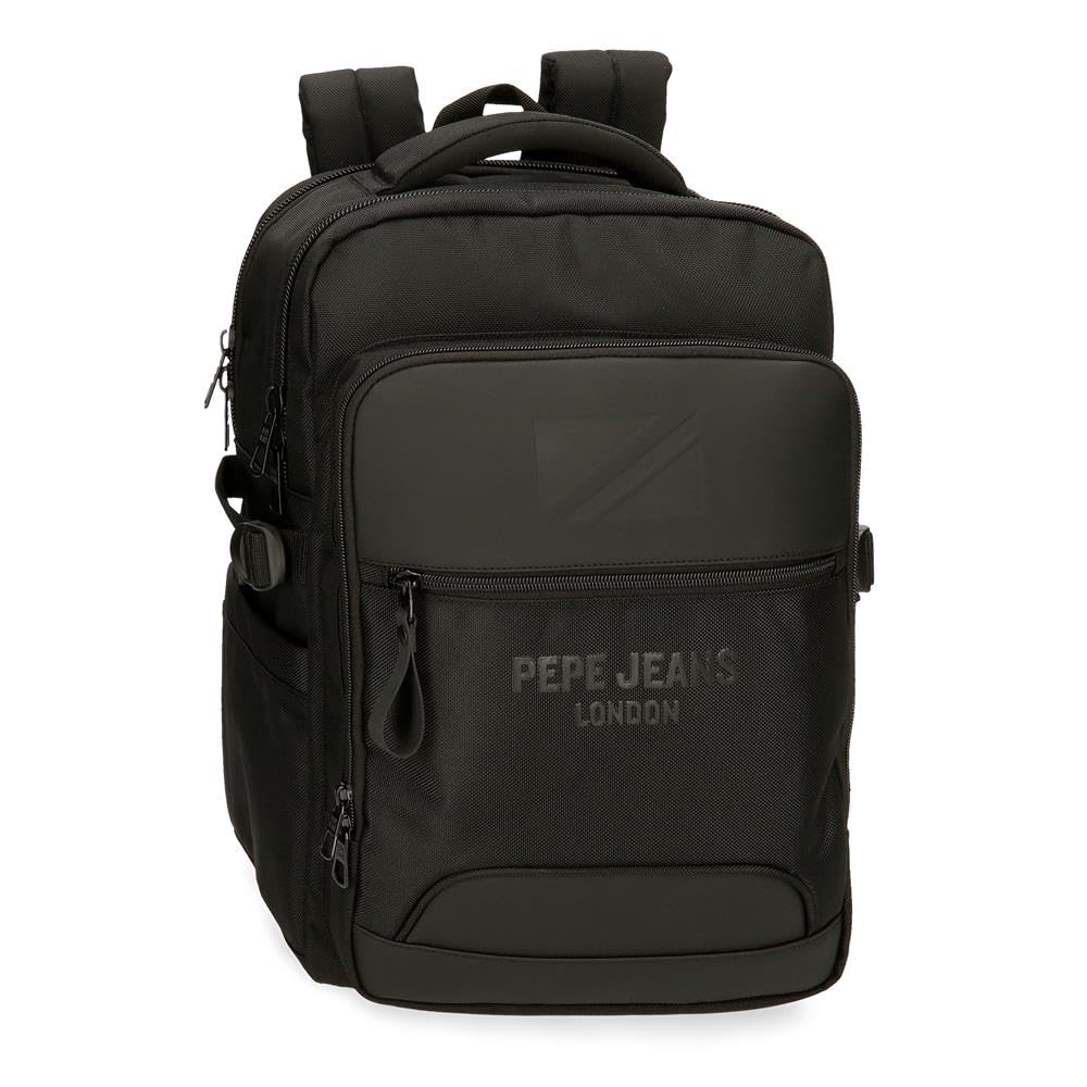Pepe Jeans Bromley, mochilas, mochilas cabina, bandoleras de Joumma Bags, poliester, diferentes tamaños, Negro, verde, rojo, gris, poliéster.