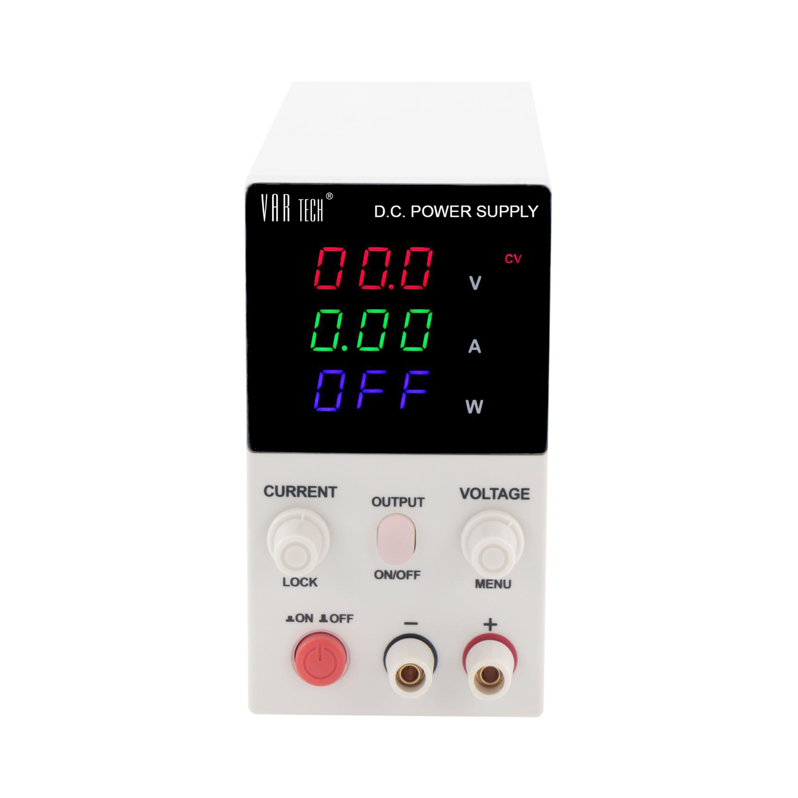 VAR TECH 3010 S Slim DC Power Supply front view