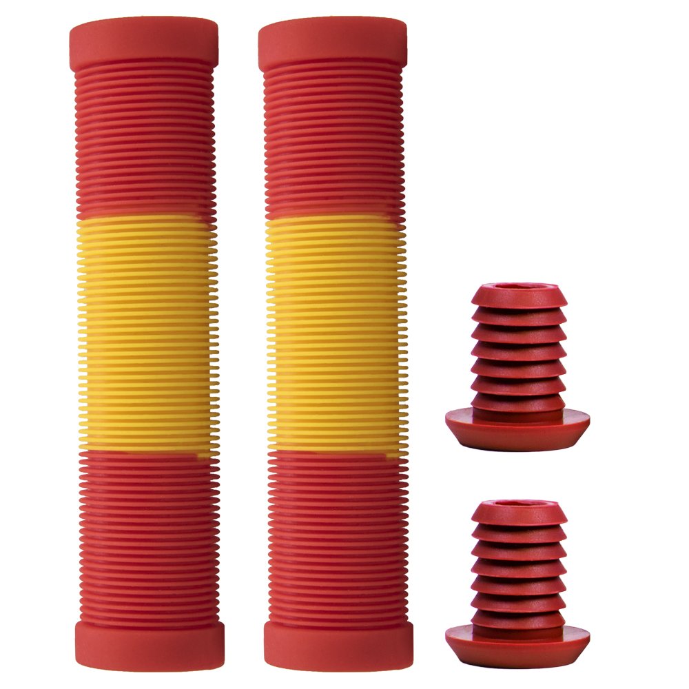 BESTIAL WOLForiginal Freestyle Scooter grips GP81F1, Flag Design, 140 mm