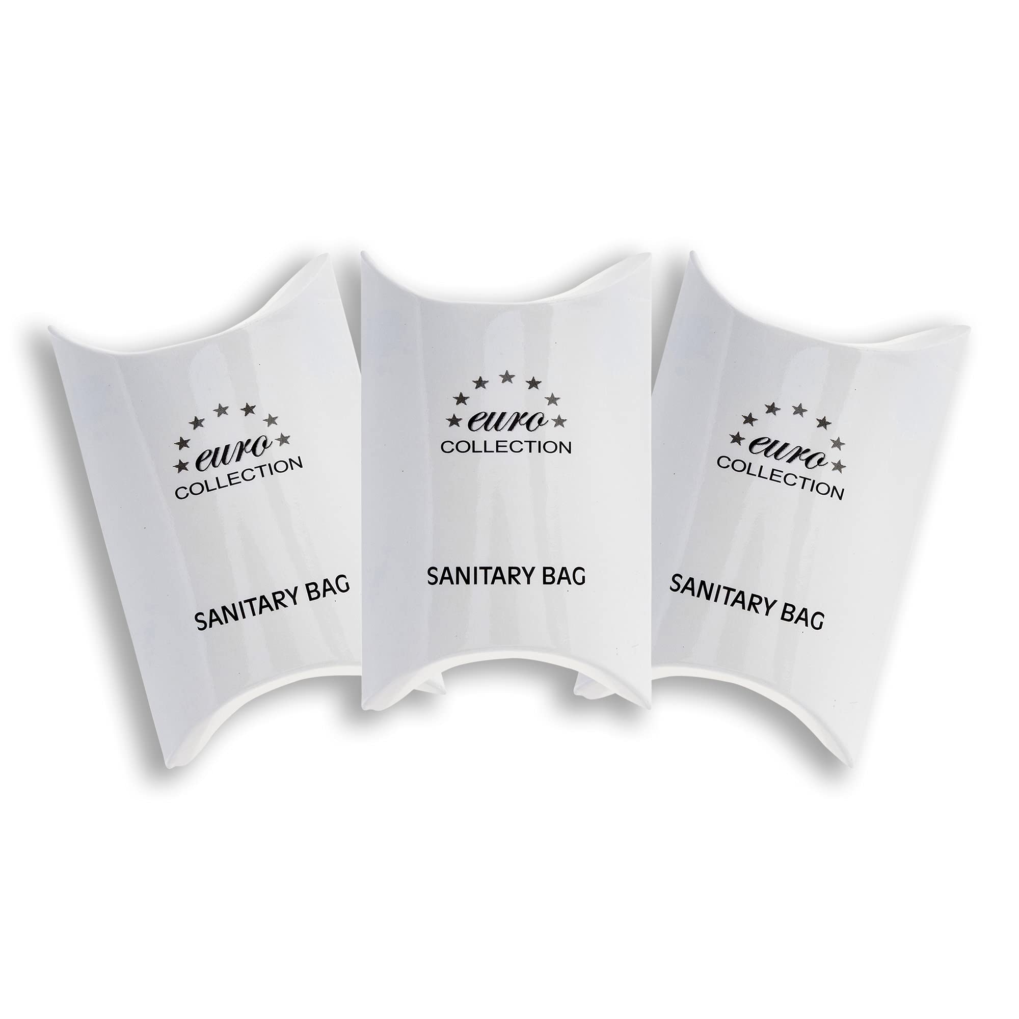 Eurosplash Women's Individually Boxed Sanitary Disposable Bags For Hygienic Incontinence Waste Disposal. Pack Of 25 - Euro