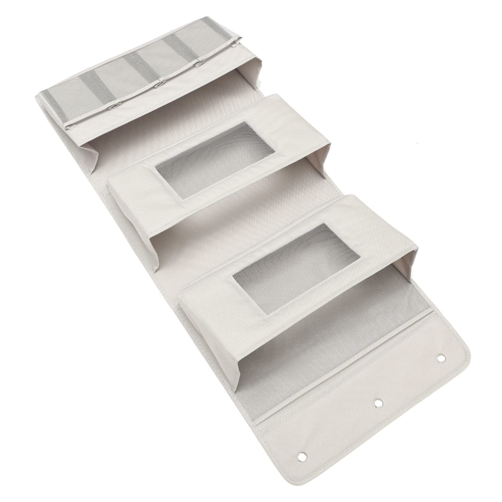 OUNONA Household Over the Door Storage Organizer Multi Function Hanging Storage Pouch for Keys Mail and Items Breathable Space Saving Design for Bedroom