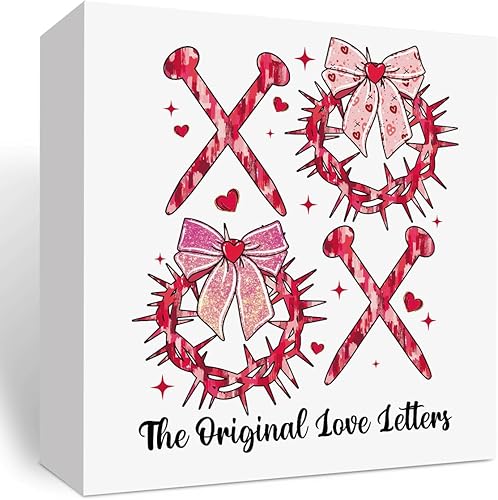 Miniatura 10 de Regalos del día de San Valentín para ella él, decoraciones retro del día de San Valentín, regalo para novio, novia, pincelada de corazón, caja de