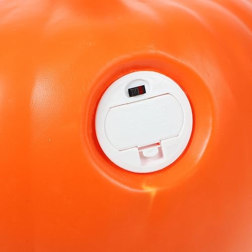 Miniatura 8 de VILLCASE Lámpara de calabaza de Halloween, decoraciones de calabaza de Halloween