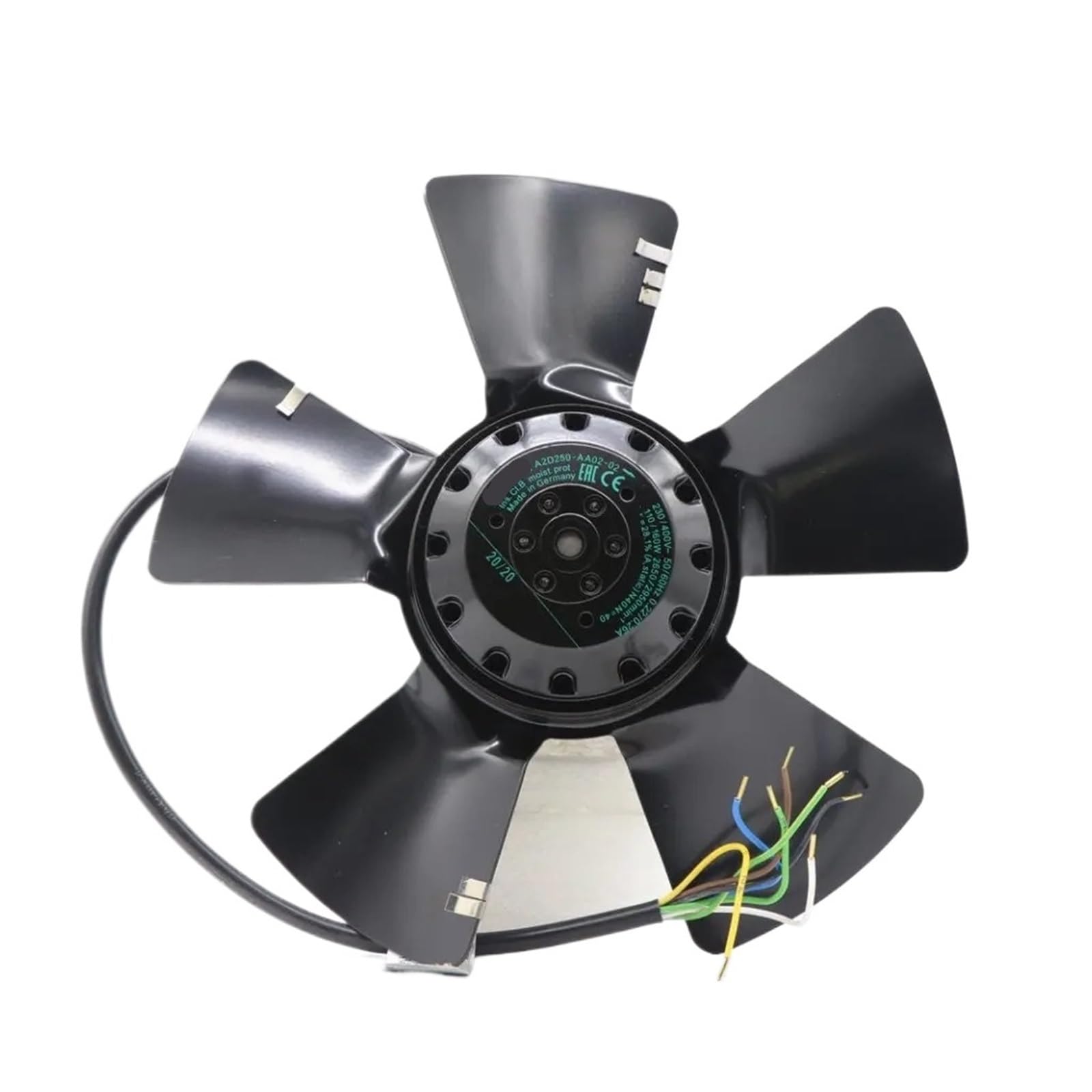 Lzikkgki One Color A2d250-Aa02-02 400V Ac 0.22A 160W 1845M3/H 2950Rpm Axial Flow Cooling Fan