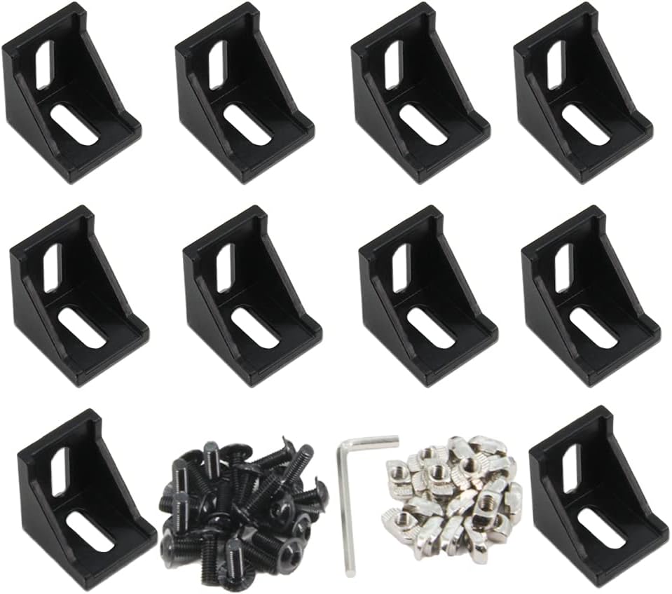 M6 Slide In T-Nut For 4040 Series Aluminum Extrusions Profile 15 Pcs 40 Series M6 15 Pcs