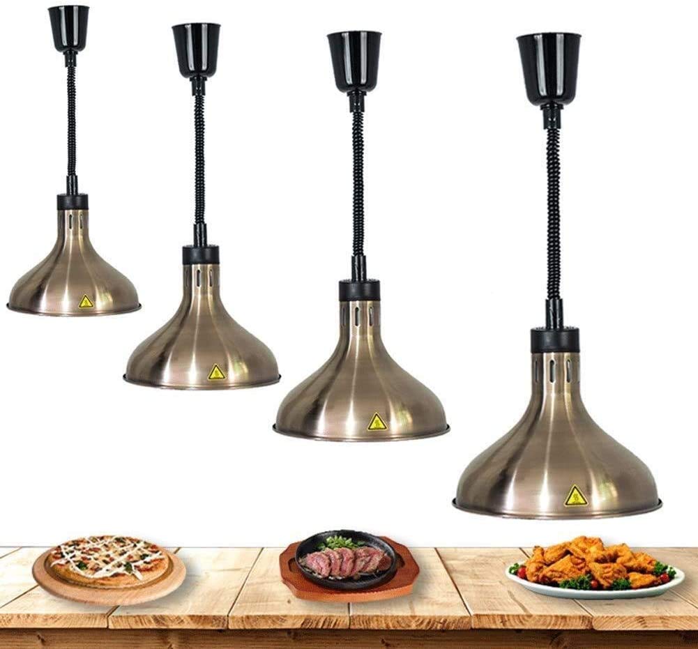 Wood Warmer, Food Services, Ristorante Forniture, Servizi di ristorazione, Cucina Lampada da cucina Lampada da calore per 4 confezioni Servi Food Heat Lamp Heat Lampada a buffet a buffet a buffet
