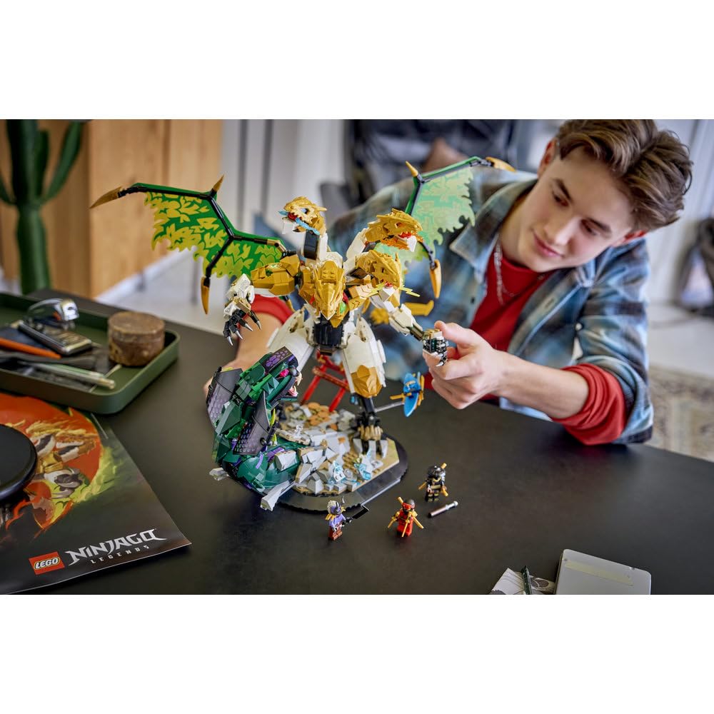 LEGO NINJAGO Bitwa z ultrasmokiem 71872 | model smoka, zestaw dla fana ninja, prezent dla fana ninja 12+, 2178 elementów