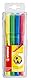 STABILO - Textmarker - flash - 4er Pack - gelb, grün, blau, pink