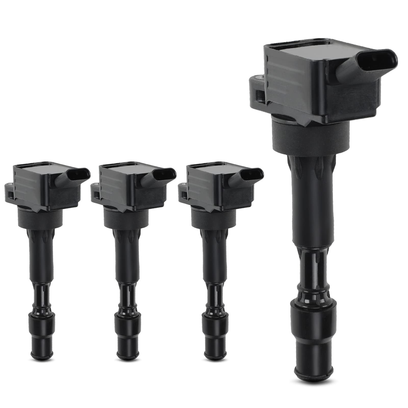 Photo 1 of A-Premium Set of 4 Engine Ignition Coil Packs Compatible with Hyundai Elantra 2015-2019, Sonata 2016-2019 & Kia Forte 2016-2019, Optima 2017-2018, for L4 2.0L Ignition Coil Set of 4