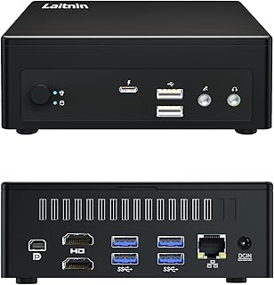 Mingar 2S Mini PC, Core i5-1135G7- (Up to 4.2 GHz) 4C/8T, 16GB DDR4 RAM+512GB NVME SSD Mini Computer, Windows 11 Pro PC Desktop, 4K@60HZ/WiFi 6/BT4.2/Thunderbolt 4 Small Desktop Computer
