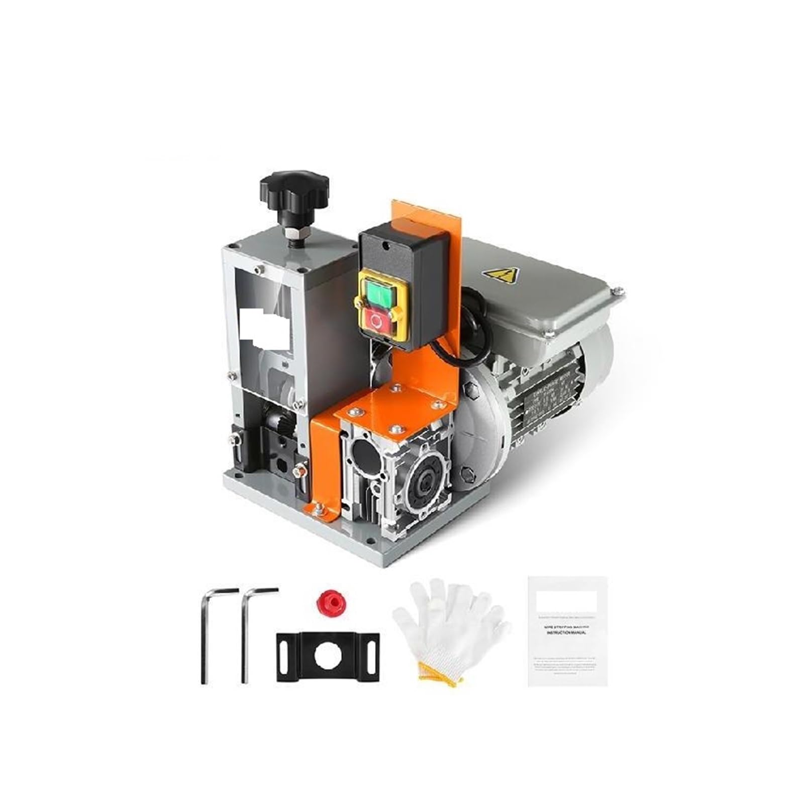 Maszyna do ściągania izolacji z przewodów elektrycznych 1.5-25mm ściągacz izolacji 180W 60ft/min 3 otwory do karmienia obieraczka do drutu złom recykling miedzi Trwałość, Wydajność