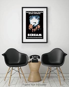 Amazon.co.jp: Scream - 1996 映画ポスター フレームレスギフト 12 x